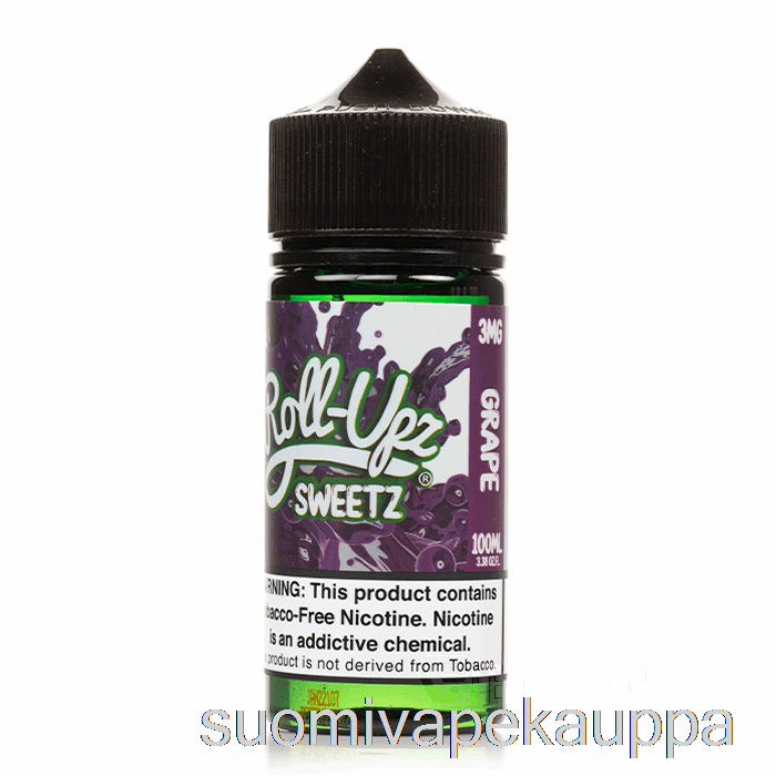 Vape Nesteet Rypäle - Mehu Roll-upz E-neste - 100 Ml 6 Mg